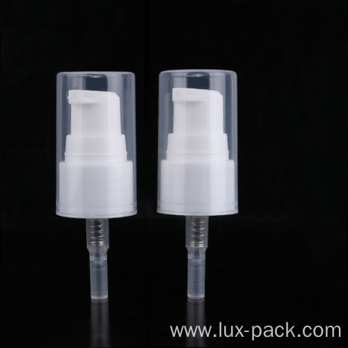 Professional cream treatment pumps white treatment pump